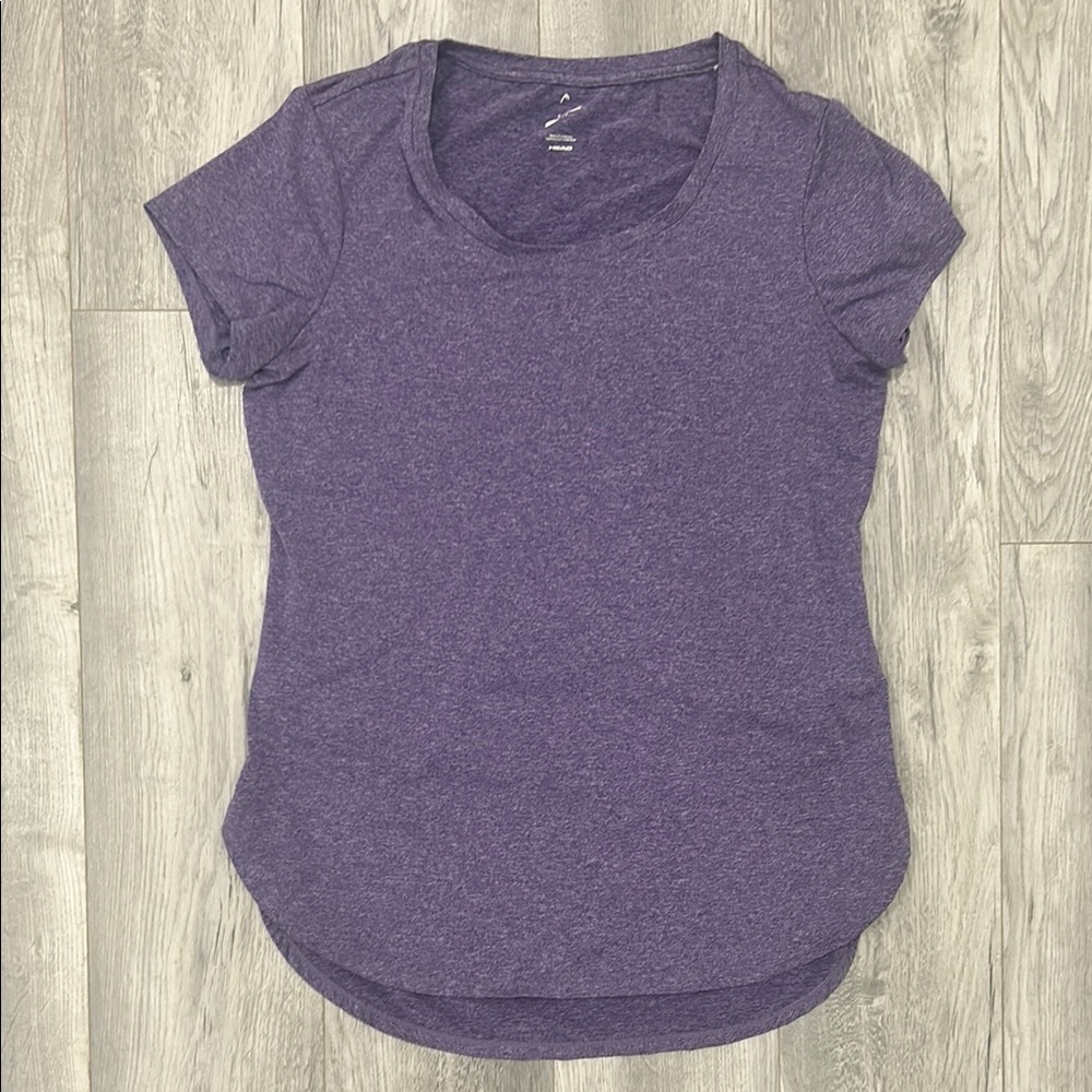 Head - Purple short sleeve t-shirt - Size Small